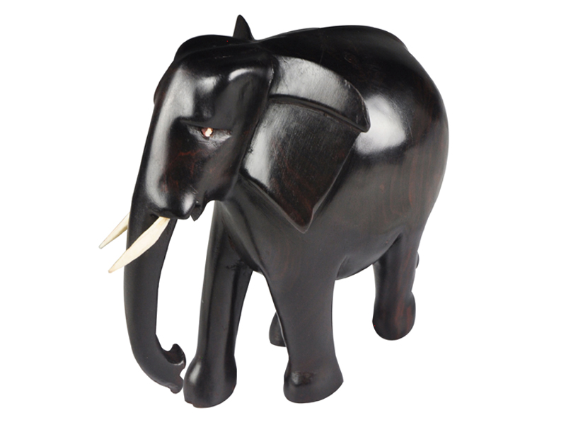 【现货】桌面摆件镇宅非洲乌木象雕艺术品摆件17b/c/d 高28cm